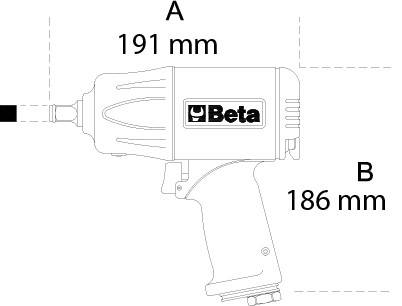 pistol pneumatic de impact actionare 1 2 1750nm 1927p 2