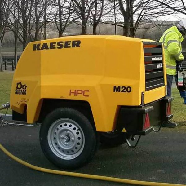 Motocompresor portabil Kaeser M20-7 PE FF, diesel, 7 bar, 2 mc/min - imagine 4