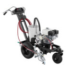 Echipament pentru trasat marcaje Titan PowrLiner 3500, viteza trasare 126.8 m/min., duza max. 0.027″, motor Honda 3.5 cp