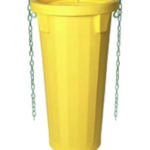 Tub evacuare deseuri, diametru interior max. 500 mm, inaltime 1060 mm