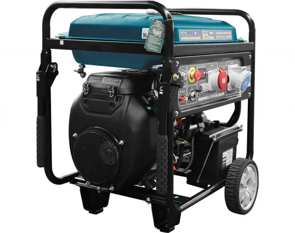 GENERATOR DE CURENT 12.5 KW BENZINA PRO - KONNER & SOHNEN - KS-15-1E-1/3-ATSR - imagine 2