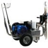 Pompa airless hidraulica PAZ-9600e - debit 10 l/min. motor 5.5 kW (pentru gleturi lichide)
