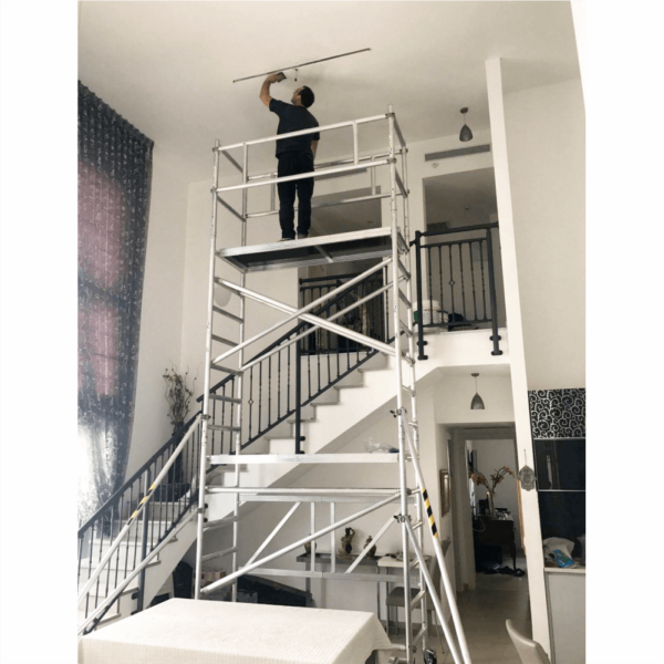 Schela mobila profesionala din aluminiu - ProTUBE F360, H lucru 5,4 m - imagine 2