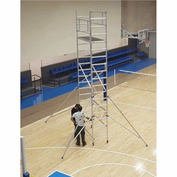 Schela mobila profesionala din aluminiu - ProTUBE F360, H lucru 5,4 m - imagine 3