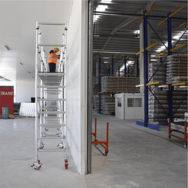 Schela mobila profesionala din aluminiu - ProTUBE S8, H lucru 8,3 m - imagine 4