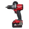 Masina de gaurit si insurubat Milwaukee M18 FPD2-502X, cu 2 acumulatori 18 V/5.0Ah, 0-2000 rpm, 135 Nm