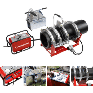 Echipament de sudura cap la cap ROWELD P160 B Professional Basic Set FĂRĂ înregistrare de protocoale –   livrat împreuna cu setul de reducții de la Ø 40 - 160
