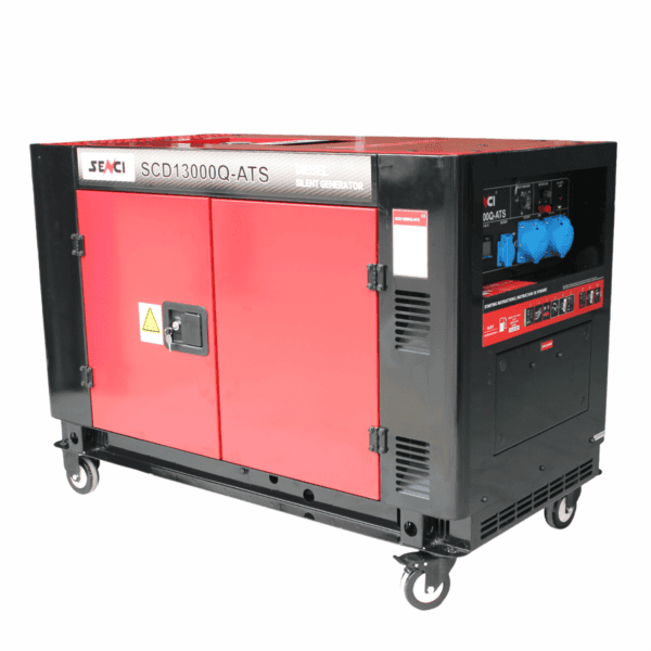 Generator SCD13000Q-ATS, Putere max. 11 kW, 230V, AVR, motor Diesel