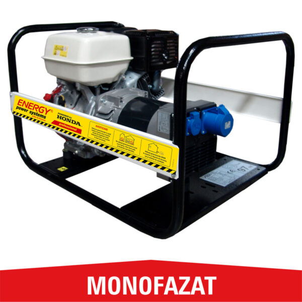 Generator de curent monofazat Energy 6500 MH, Pmax - 6.2 kW