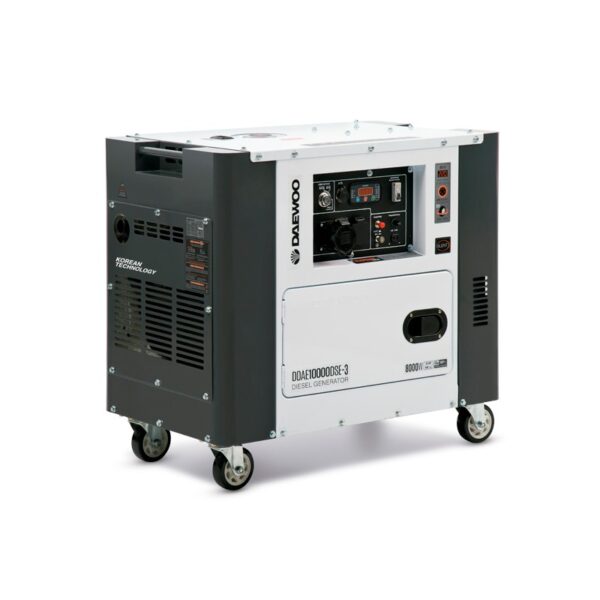 generator daewoo ddae10000dse 3b diesel 81 kw 400v max 75kw 400v electric starter