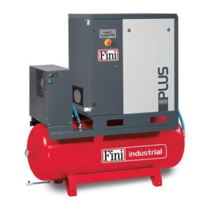 Compresor de aer cu surub Fini PLUS 15-13-500 ES, 400 V, 500 l, 15 kW, 13 bar, 1500 l/min, cu uscator