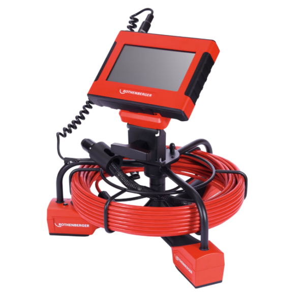 Camera inspectie conducte Rothenberger Rocam mini HD modul 25/22 HD, pentru tevi Ø 40-110 mm