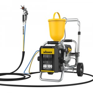 SuperFinish 23 Plus AirCoat – cart, debit material 2,6 l/min., duza max. 0.023″, motor electric 1,3 kW