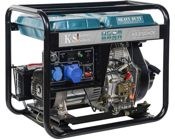 generator de curent 6 5 kw diesel heavy duty konner sohnen ks 8100hde9150