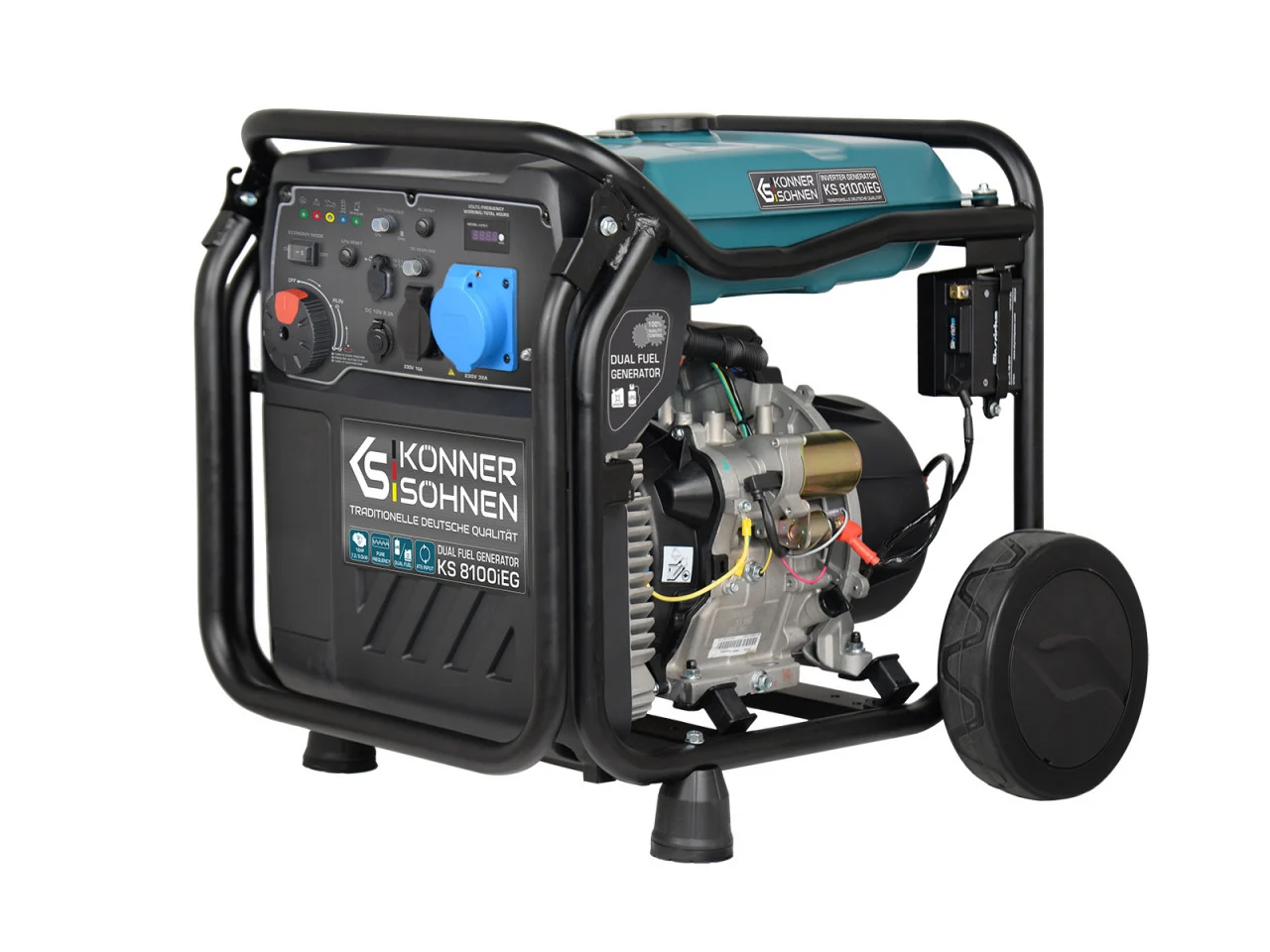 generator de curent 8 kw inverter hibrid gpl benzina konner sohnen ks8492