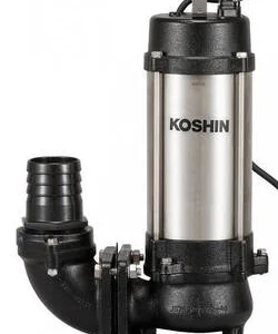 Pompa submersibila Vortex Koshin PKJ-1500-BAB motor electric 220V 1500W Ø 80 mm debit 40.8 mc/h