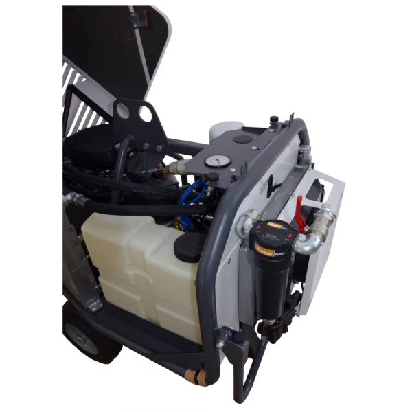 Motocompresor Rotair VRK FIBRA presiune 15 bar debit 1000 l/min motor Honda GX 690 22,5 cp - imagine 3