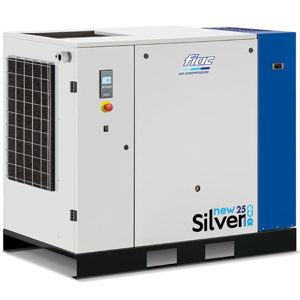 Compresor cu surub si uscator tip NEW SILVER+D 25S, 10 bar, 2590 l/min