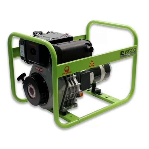 Generator de curent monofazat PRAMAC E6500, max 5.3 kW, motor diesel YANMAR, EURO V - imagine 2