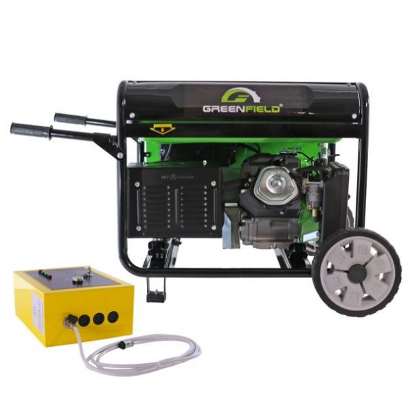 Generator de curent pe benzina Greenfield G-EC11000PEW-C+ATS_11000, portabil, 230V, 9.2 kVA, pornire electrica automatizata, cu panou ATS - imagine 3