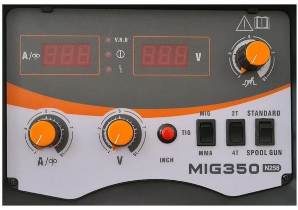 Aparat de sudura multiproces MIG-MAG / TIG / MMA Jasic MIG 350 - imagine 2