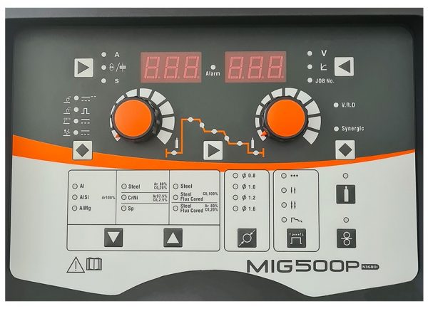Aparat de sudura MIG-MAG tip invertor Jasic MIG 500 Pulse Synergic - imagine 6