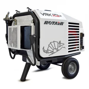 Motocompresor Rotair VRK FIBRA presiune 15 bar debit 1000 l/min motor Honda GX 690 22,5 cp