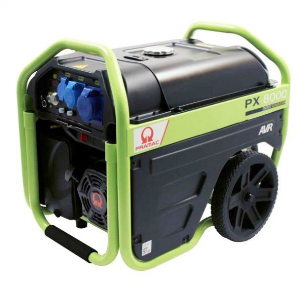 Generator de curent pe benzina PRAMAC PX8000, portabil, monofazat, 6.0 kVA - imagine 2