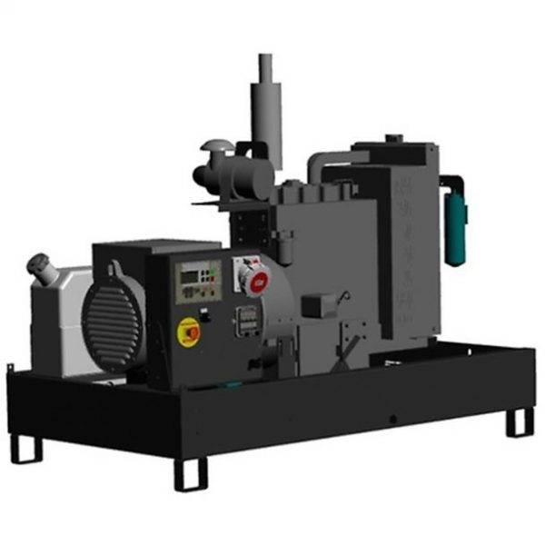 Generator de curent diesel Pramac GBW22Y, trifazat, 19.03 kVA, panou automat, fara carcasa insonorizata - imagine 2