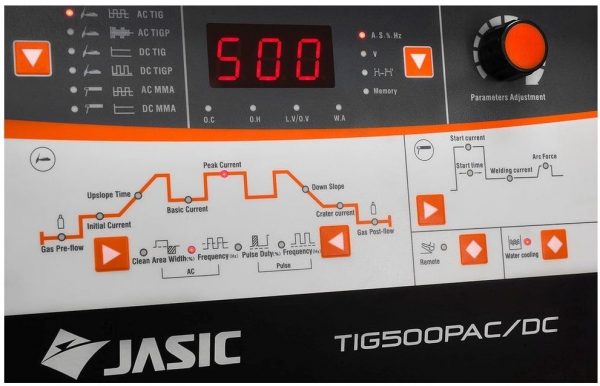 Aparat de sudura TIG AC/DC Jasic TIG 500P AC/DC racit cu apa - imagine 2