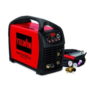 Aparat sudura TIG/ MMA Telwin SUPERIORTIG252AC/DC-HF/LIFT-VRD_ACC, 250 A, electrozi 1.6-5 mm, cu accesorii TIG