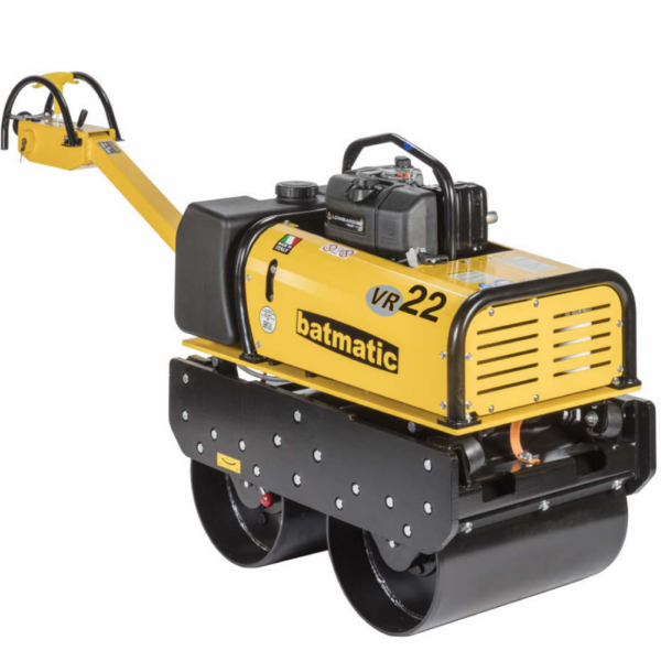 Cilindru dublu vibrocompactor BATMATIC VR22E 716 kg motor KOHLER 15LD440 10,9 cp
