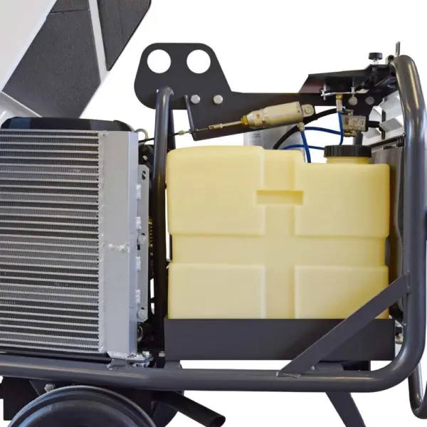 Motocompresor ROTAIR VRK 20 AE presiune 8 bar debit 1600 l/min motor Honda + kit sablare - imagine 3