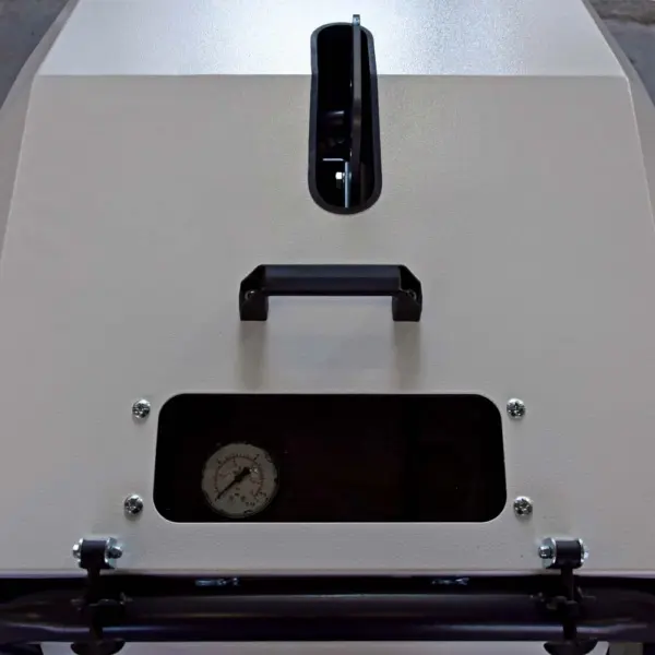 Motocompresor ROTAIR VRK 20 AE presiune 8 bar debit 1600 l/min motor Honda + kit sablare - imagine 4