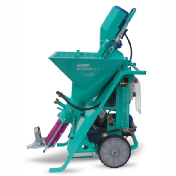 Masina de tencuit Imer KOINE 3.1 Coat 230V debit 17 l/min materiale preamestecate - imagine 3