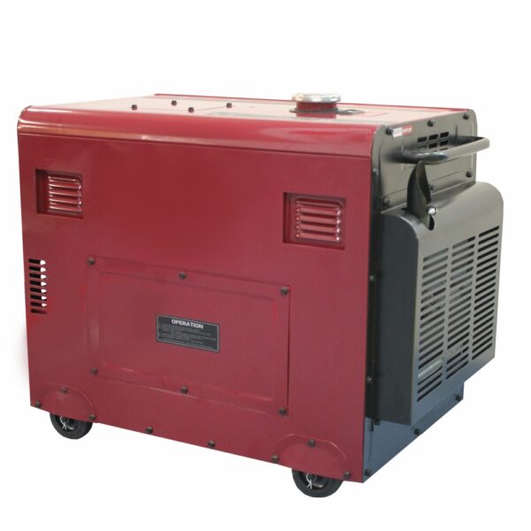 Generator de curent insonorizat AiPower APD9500QFA putere maxima 6,5kW 230/400V Diesel - imagine 4