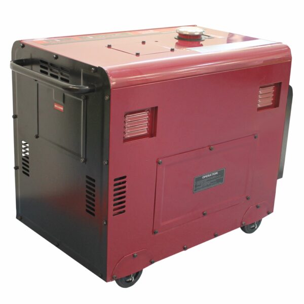 Generator de curent insonorizat AiPower APD9500QFA putere maxima 6,5kW 230/400V Diesel - imagine 5