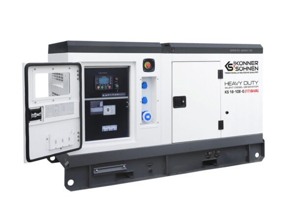 Generator diesel monofazic KS 18-1DE-G, motorizare Deutz, 230 V, Pmax 17.6 kVA - imagine 3