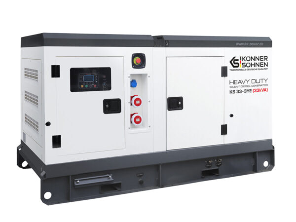 Generatorul diesel KS 33-3YE, motorizare YangDon, 230/400 V, Pmax 33 kVA