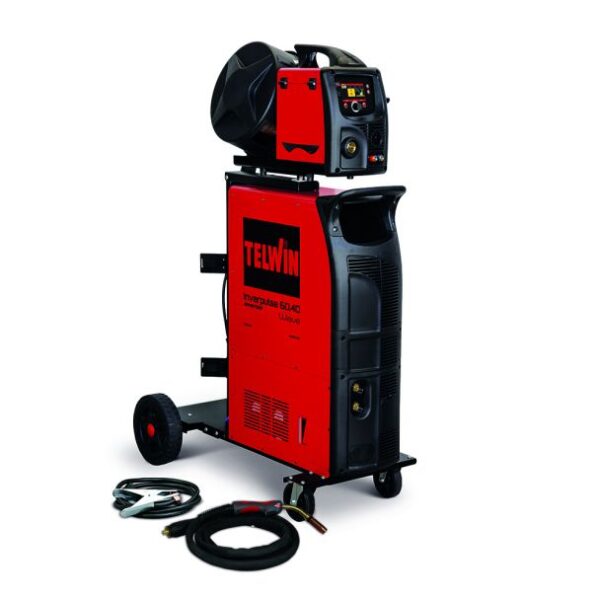 Aparat sudura MIG-MAG/FLUX/BRAZARE/ MMA/TIG-DC LIFT Telwin INVERPULSE60.40_RA, 500 A, sarma sudura otel 0.6-2.4 mm, electrozi 1.6-8 mm, racire cu lichid, cu accesorii