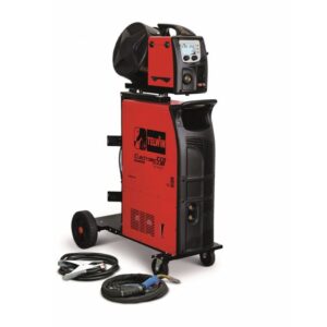 Aparat sudura MIG-MAG/FLUX/BRAZARE/ MMA/TIG-DC LIFT Telwin INVERPULSE60.30_RA, 400 A, sarma sudura otel 0.6-2 mm, electrozi 1.6-8 mm, racire cu lichid, cu accesorii