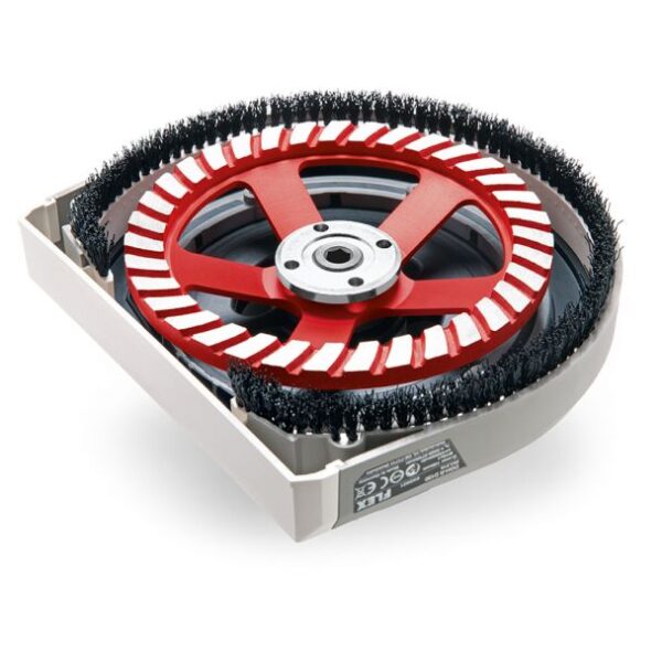 Masina de slefuit tip girafa Flex GDE 10 Set Turbo-Jet, 504203, 1010 W, 150 mm - imagine 8