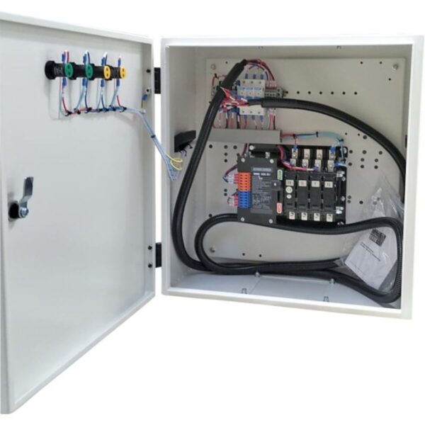 Generator de curent trifazat cu motor diesel HYUNDAI DHY30L cu panou automatizare (ATS) inclus - imagine 4