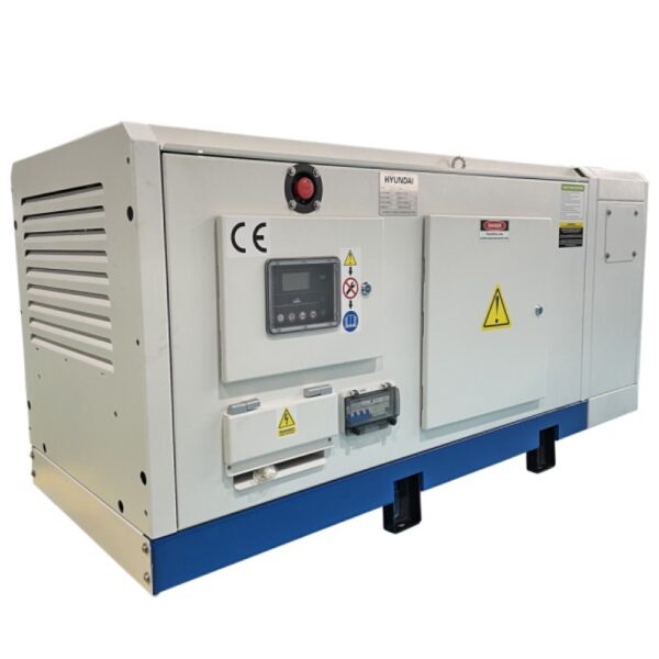 Generator de curent trifazat cu motor diesel HYUNDAI DHY30L cu panou automatizare (ATS) inclus - imagine 2