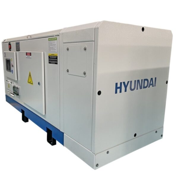 Generator de curent trifazat cu motor diesel HYUNDAI DHY30L cu panou automatizare (ATS) inclus - imagine 3