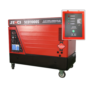 Generator de curent insonorizat SCD11000S, Putere max. 230V: 8,5kW, motor Diesel ATS inclus
