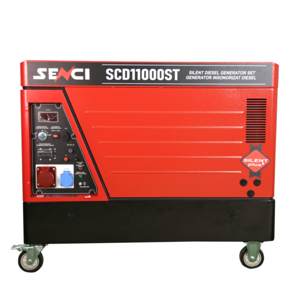 Generator de curent insonorizat SC11000ST, Putere max. 400V: 8,5kW, motor Diesel ATS inclus - imagine 2