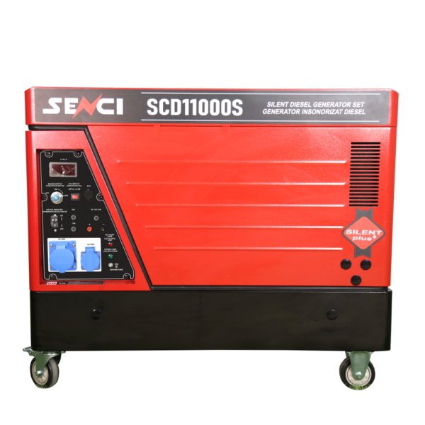 Generator de curent insonorizat SCD11000S, Putere max. 230V: 8,5kW, motor Diesel ATS inclus - imagine 2