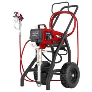 Pompă airless pentru zugrăvit/vopsit Impact 740, debit material 3.0 l/min., duza max. 0.029″, motor electric 1.4 kW