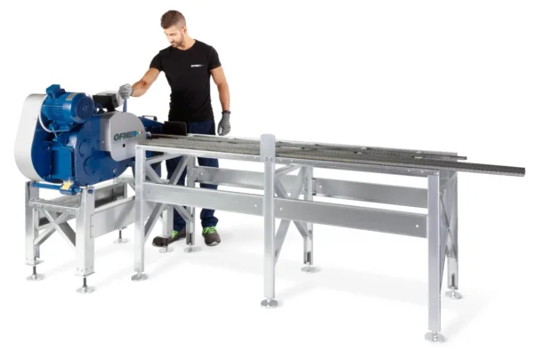 Masina mecanica de taiat fier-beton, diam. max. 28mm, 2.2kW, 400V - Ofmer-C34-Evo-3PH - imagine 4